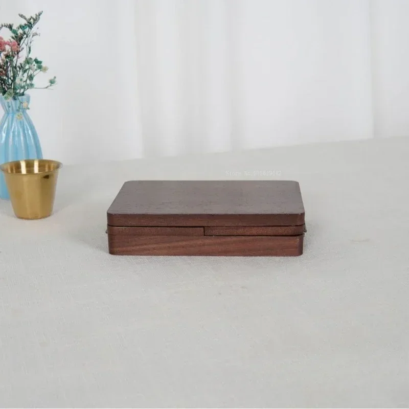 24 Color Wooden Folding Travel Watercolor Paint Box Art School Students Outdoor Sketching Portable Painting Oil Color Palette
