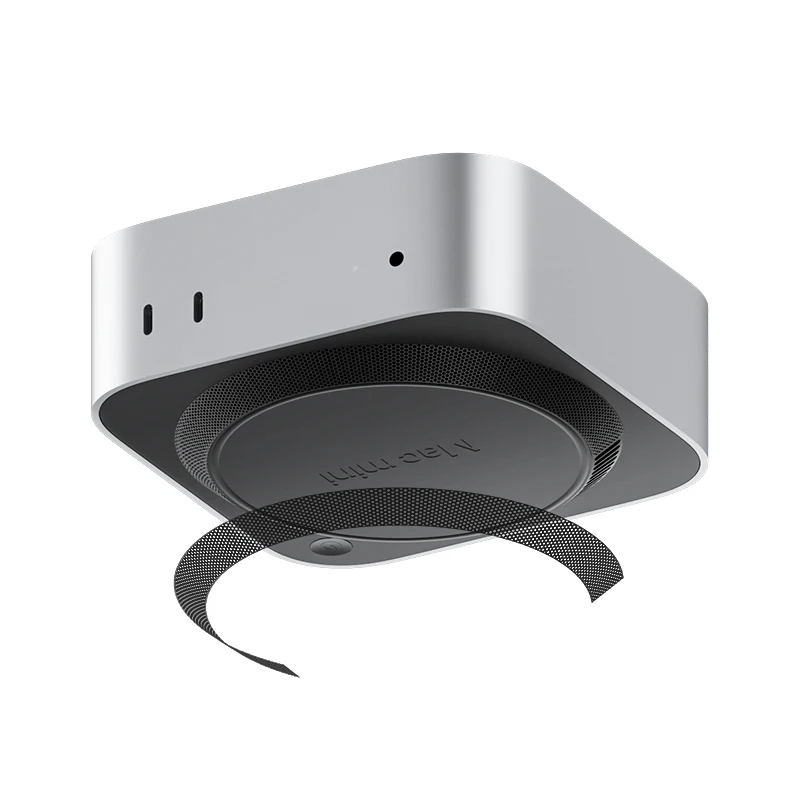 Hagibis Dust Mesh Filter dla Mac mini M4/M4 Pro 2024 Dustproof Cover Net 4PCS Cooler Fan Dust Filter Computer Mesh PVC Cover