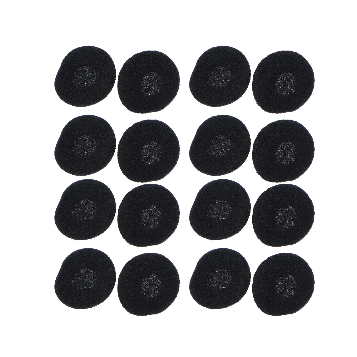 15 Pairs of Replacement Headset Earphone Ear Pads Covers (Black) Headset covers Headphone pads Earphone pads