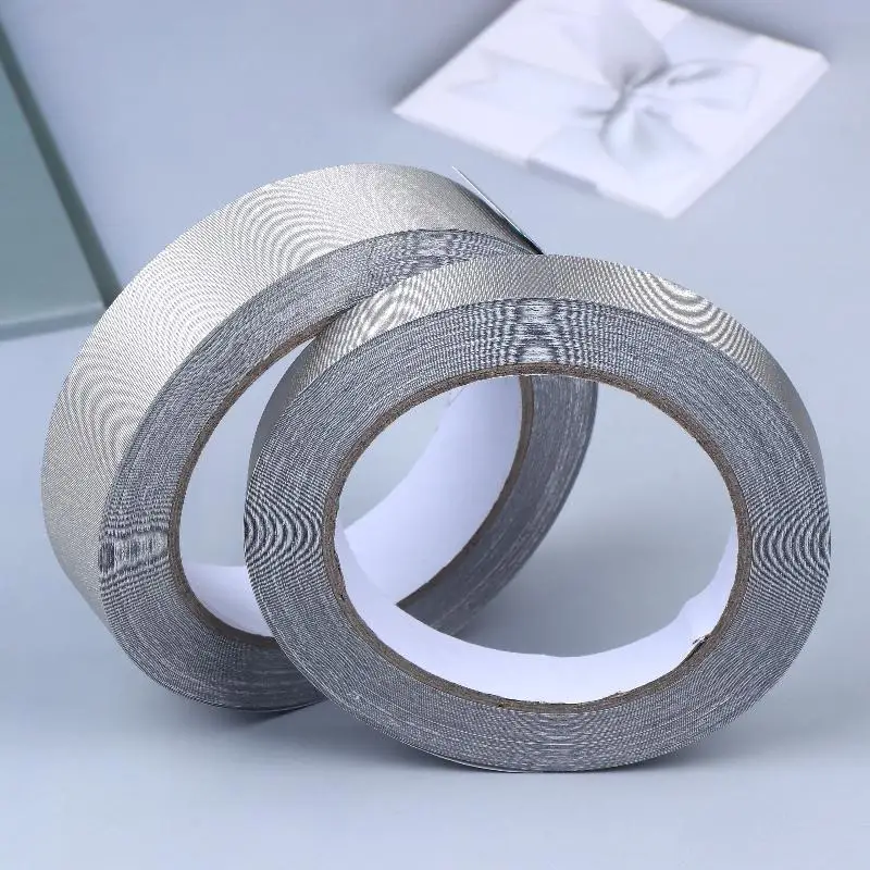【20M Tape Double Conductive Fabric Tape 5mm~50mm Width Single-Sided Laptop Cellphone LCD EMI Shielding Adhesive Tape】