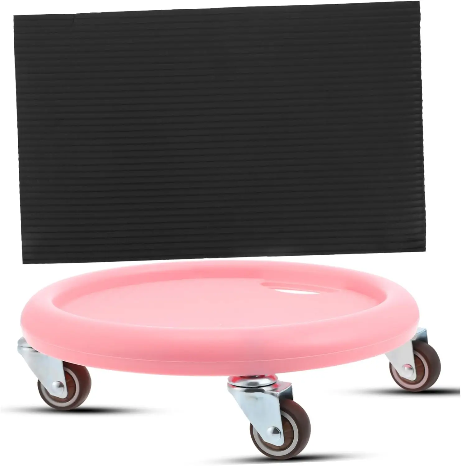 Rueda de rodillo Ab, rueda Abdominal, entrenador de rodillos, equipo de Fitness, gimnasio, herramienta de ejercicio en casa con almohadilla de entrenamiento para entrenamiento, trabajo central