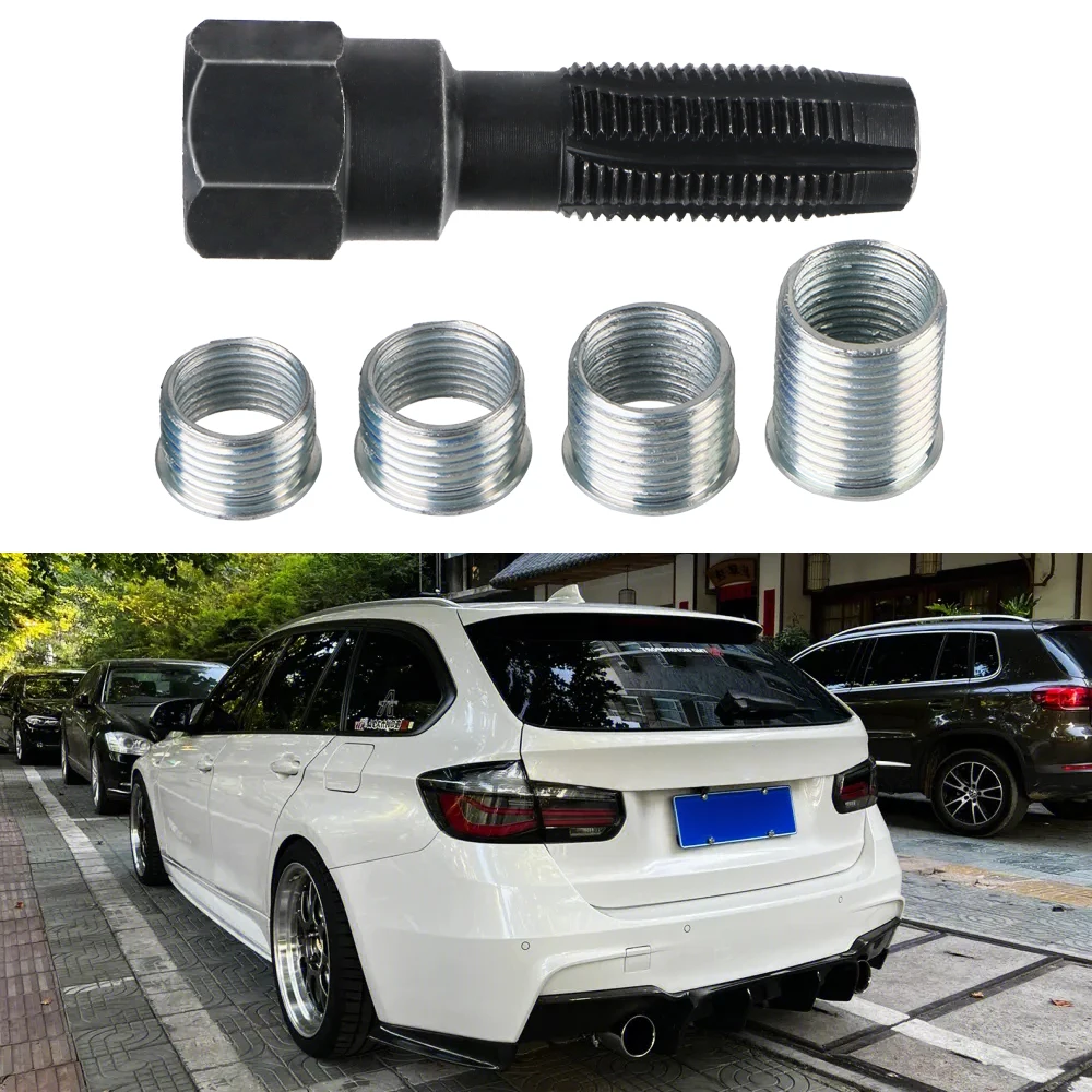 14 mm Auto-Zylinder-Zündkerze M14 x 1,25 Gewinde-Reparatur-Werkzeug, Gewinde-Reparatur-Set, Zündkerze-Umfädler-Set, 1 Set Auto-Werkzeuge