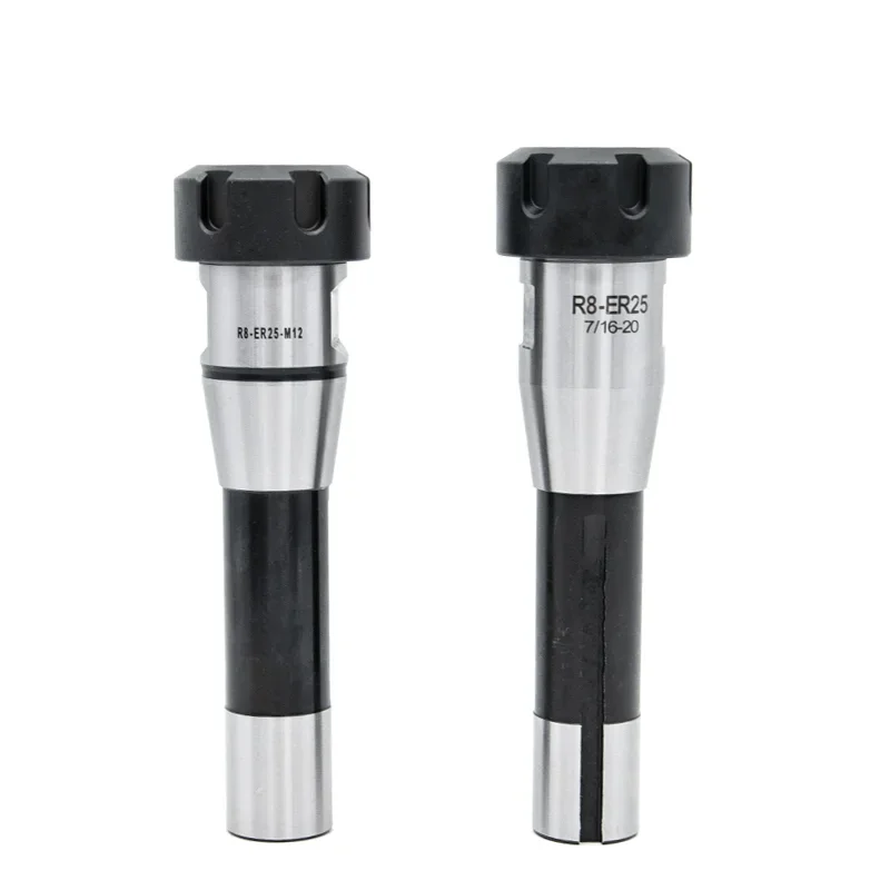 R8 ER FMB APU ER16/20/25/32/40 FMB22/27/32/40 APU13 Tool Holders M12 Thread 7/16 Milling Machine Tool Holders Conical Handle Rod