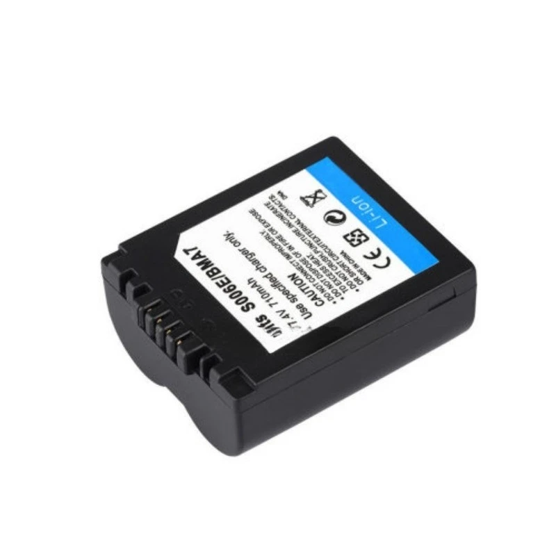 

CGA-S006E camera battery, battery charger for Panasonic DMC-FZ7 FZ8 FZ18 FZ28 DMW-BMA7 high quality 7.4V 710mAh