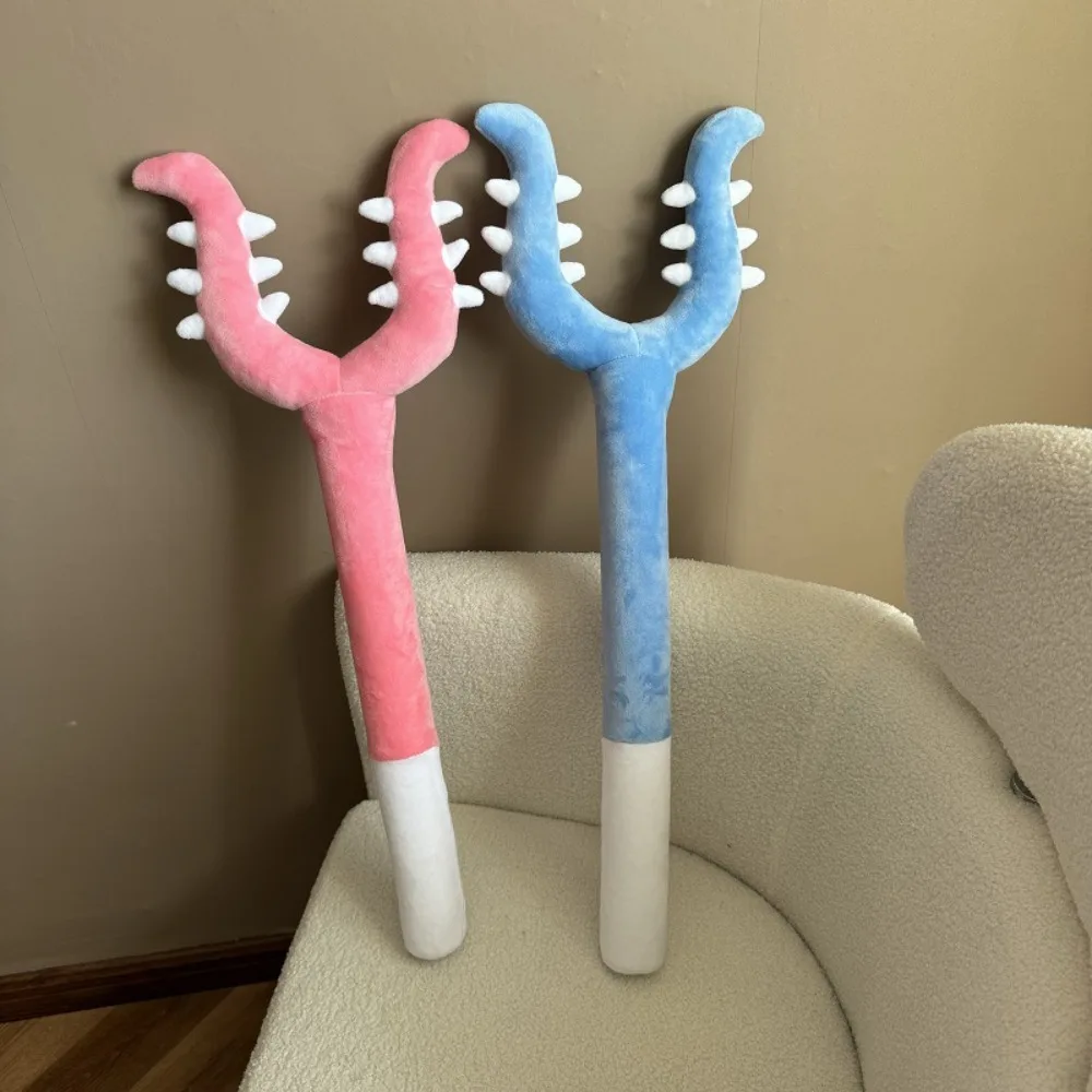 Jouet interactif pour chat et chien, bâton long de 70 cm en forme de fourchette, jouet amusant en peluche pour la décoration de la maison, pour enfants