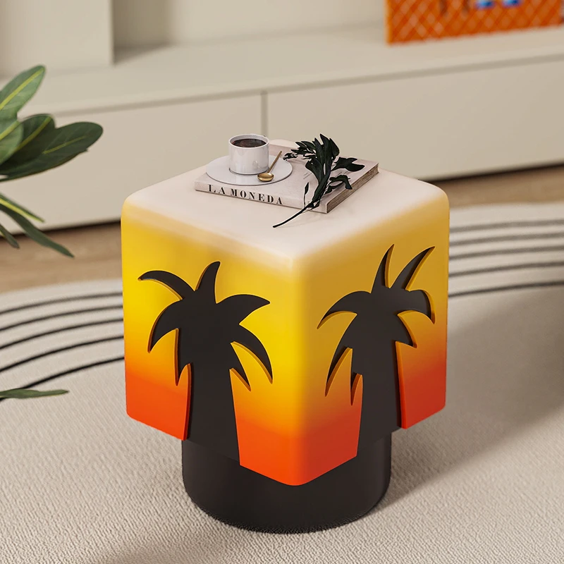 Atmosphere Sense Furniture Creative Sofa Side Table Living Room Modern Simple Bedroom Nightstand Storage Table Nordic Home Decor