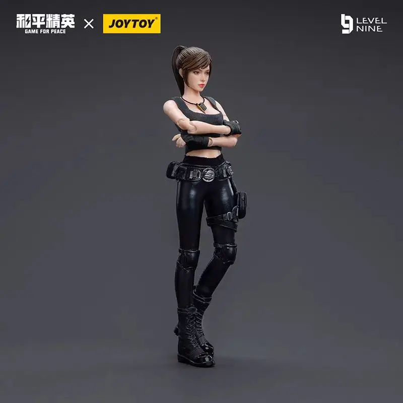 In Stock JOYTOY LEVEL NINE Action Figures Anime 1/12 16cm FRONTLINE CHAOS Gilly Collection Model Toys