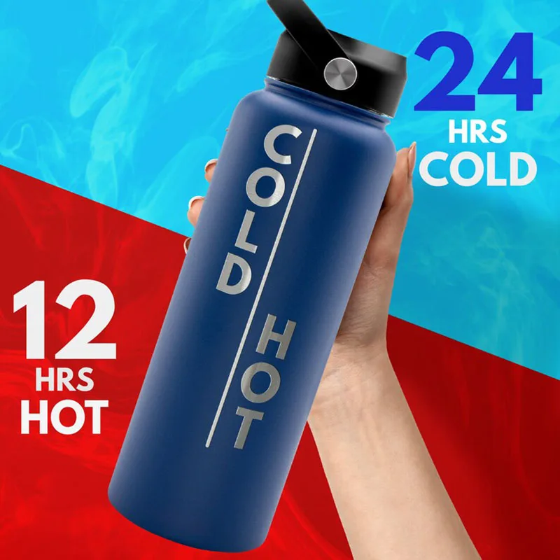 

Personalized Name Insulated Sports Water Bottle Custom Engraved Bottle with Straw Lid Ideal for Fitness Gym Outdoor Activities