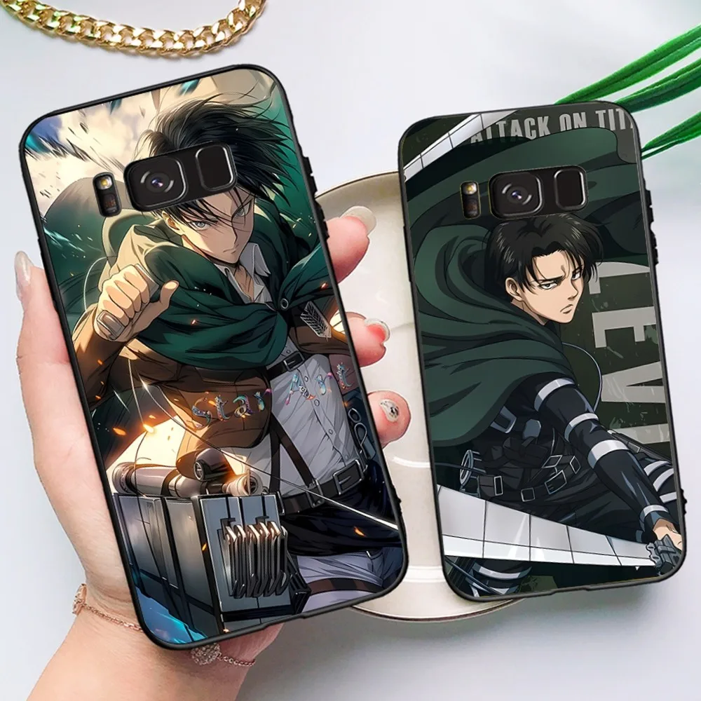 Anime Attack On Titan Levi Ackerman Phone Case For Samsung Note 8 9 10 20 Pro Plus Lite M 10 11 20 30 21 31 51 A 21 22 42 02 03