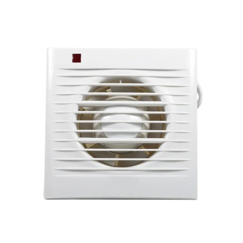 220V 4 Inch Wall Mounted Extractor Fan Ventilating Exhaust For Toilet Kitchen Bathroom Window