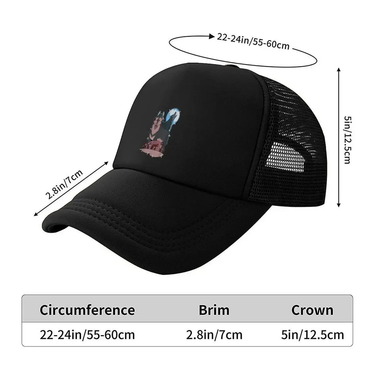 2026 “Wolf Pack Art” - Wildlife-Inspired Graphic, Evoking Wilderness and Unity Themes Mesh Baseball Cap