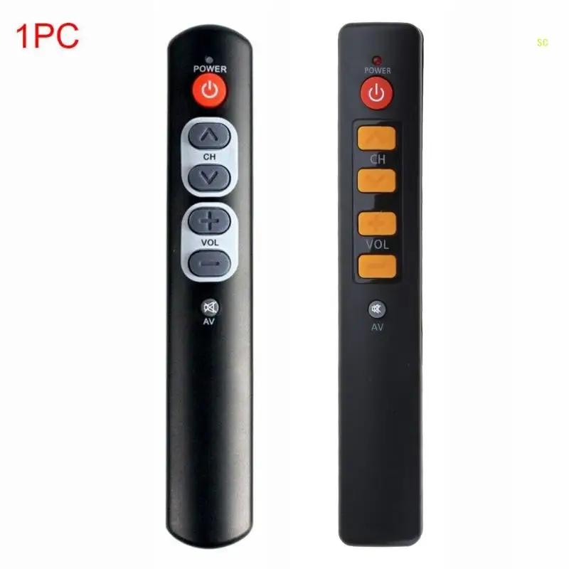 Home 6 Keys Compact and clear Remote Controller Accessories Programmable Universal ABS for Smart Learning for Dropshipping