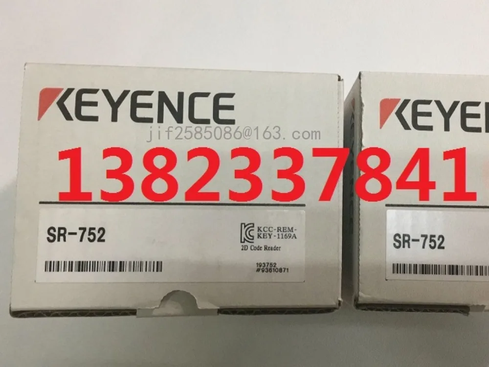 KEYENCE Genuine SR-752 Ethernet-compatible 2D Code Reader, Available in All Series, Price Negotiable, Authentic and Trustworthy