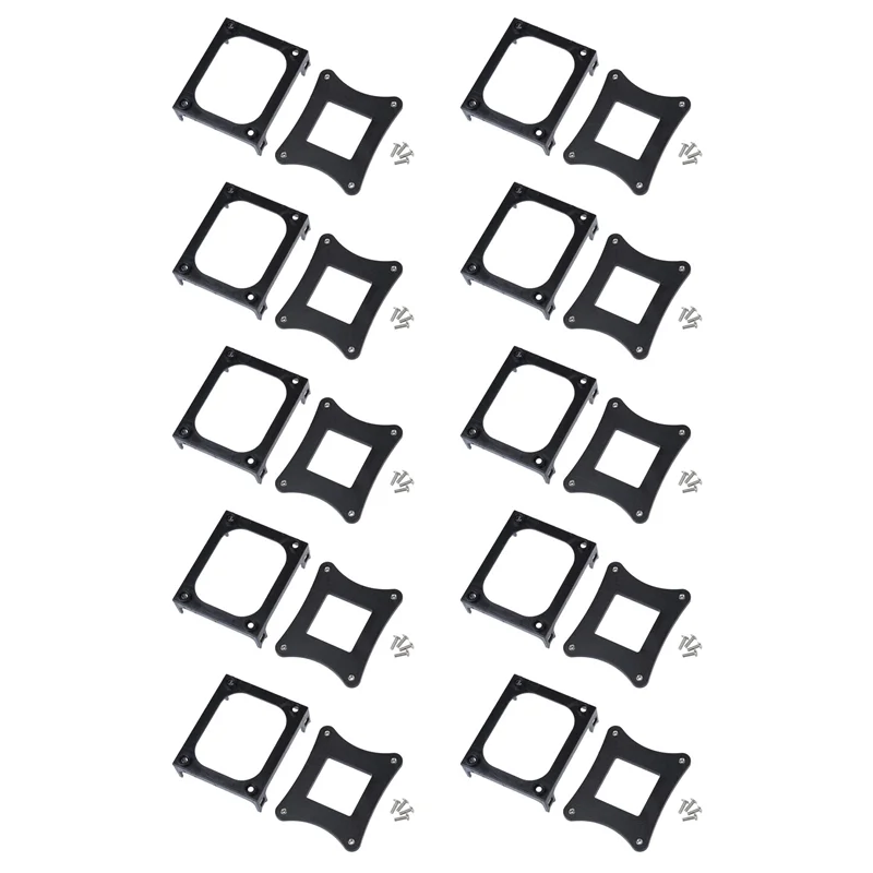 

10X Black Plastic CPU Fan Mounting Bracket Base For Socket 478-Y18A