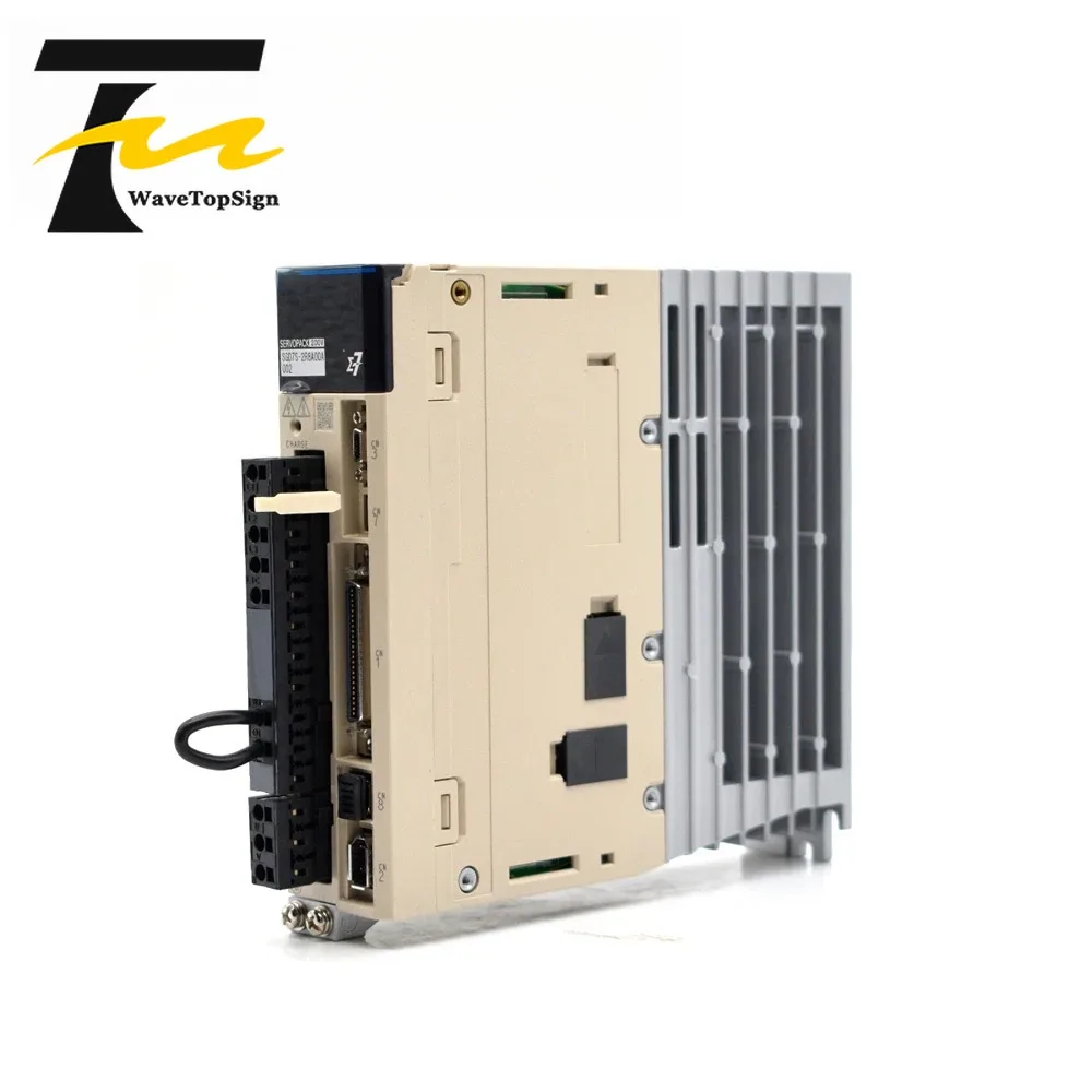 wavetopsign Servo Motor Kits 400W /SGM7J-04AFC6S SGD7S-2R8A00A002 1.27NM/3000RPM with 3M Cable