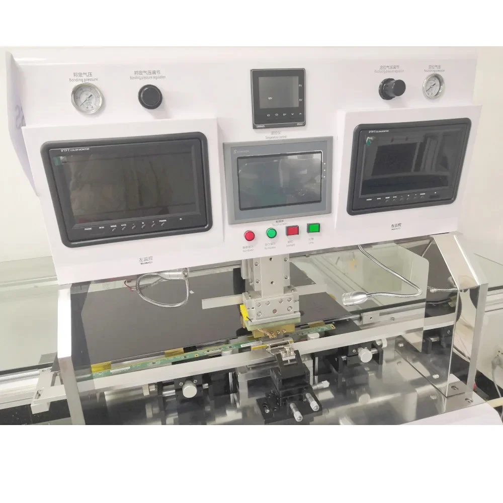 Silman ST-100SS COF ACF Bonding Machine For LCD TV Screen Display Repair Single Head Tab IC Bonding Machine