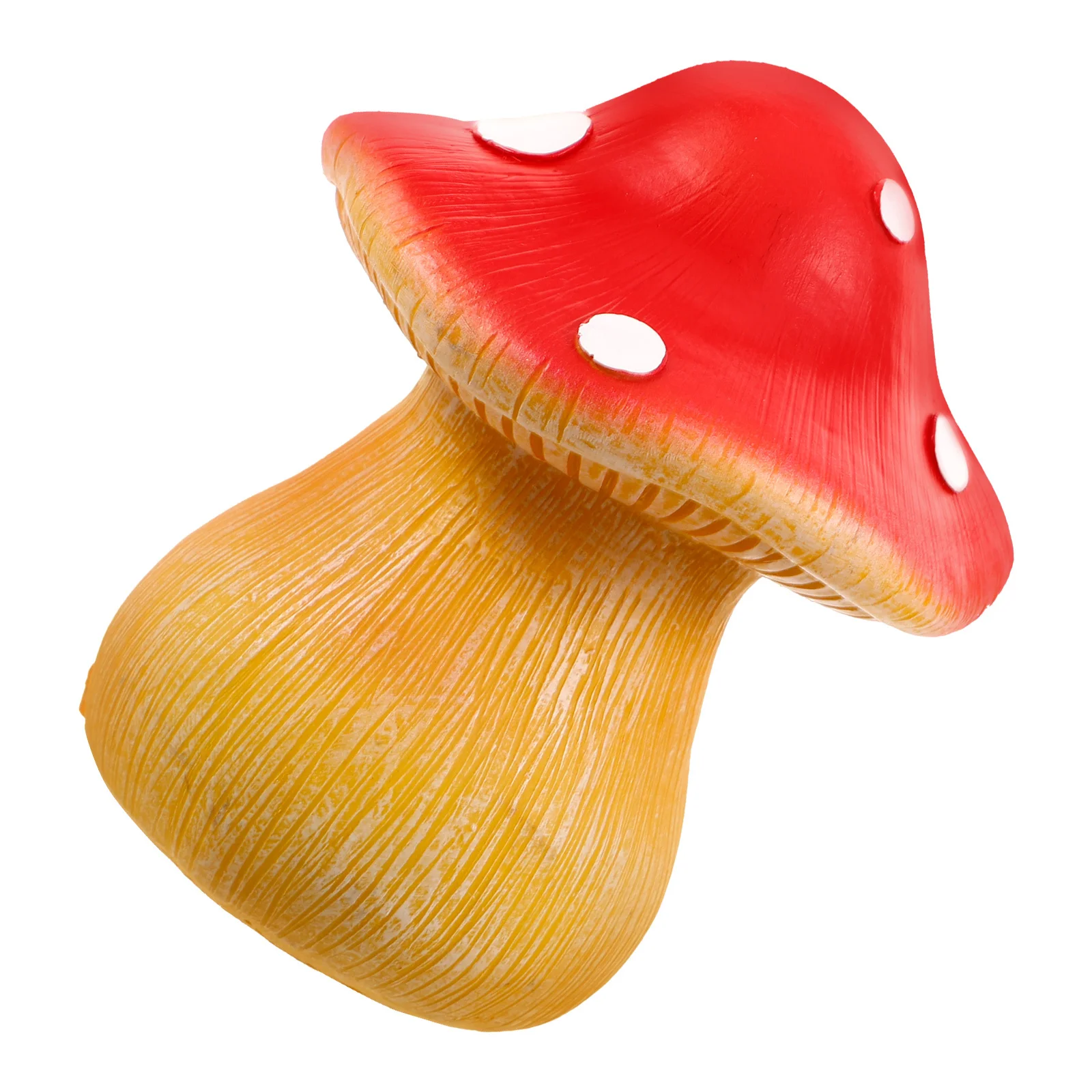 صندوق تخزين بمفتاح حديقة الفطر في الهواء الطلق بمظهر مقلد للمفاتيح الاحتياطية وحامل مخفي ديكور ساحة الراتنج #1