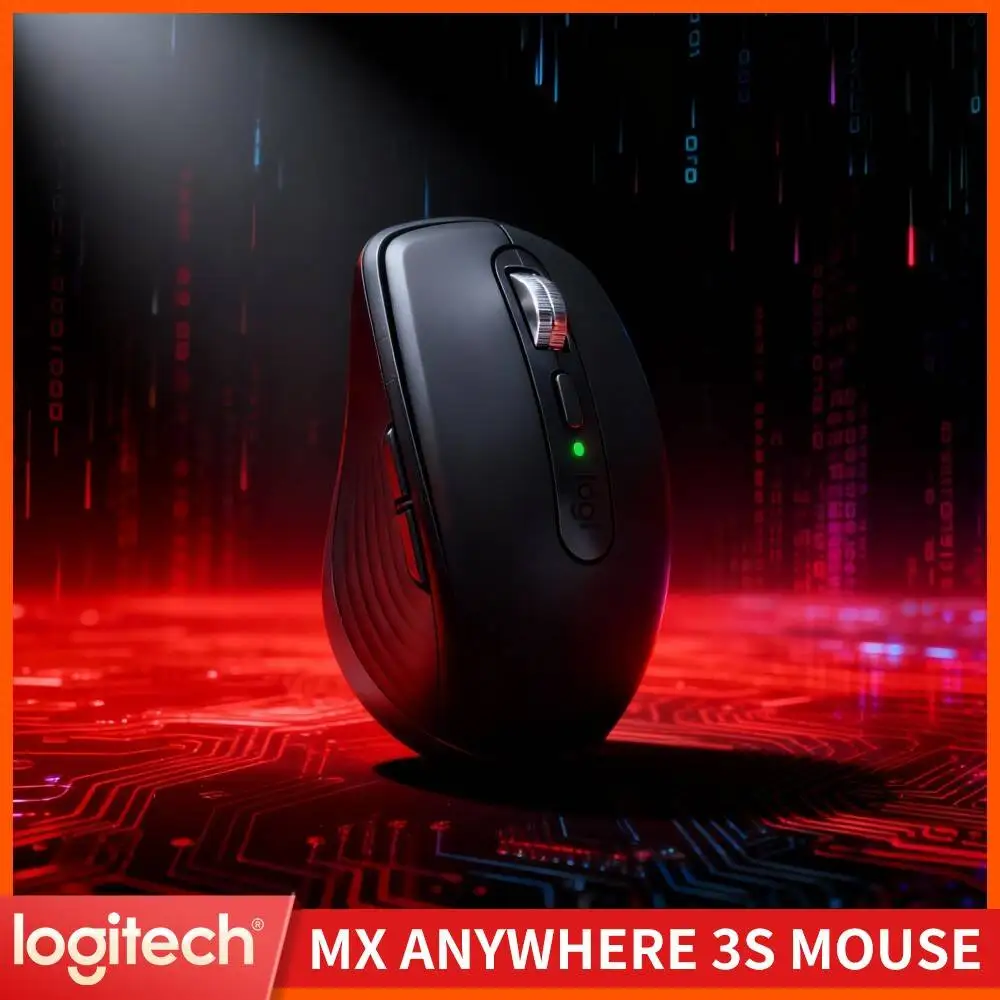Logitech MX Anywhere 3S Wireless Mouse for Teachers Classroom Use Lightweight Compact