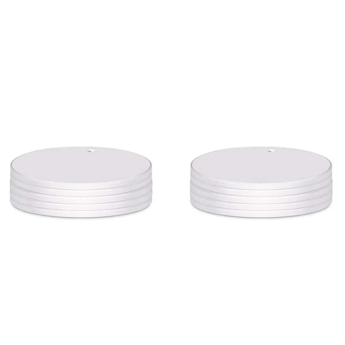 

Sublimation Ceramic Ornaments Sublimation Ornament Blanks Bulk Ceramic Discs Ornament for Heat Press (10 PCS)