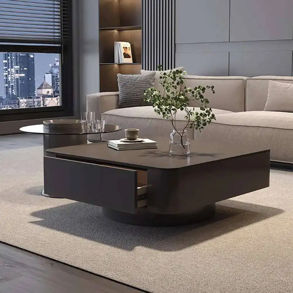 

Tables Modern Storage Design Nordic Glam Coffee Square Coffee Tables Unique Design Stolik Simple Waiting Meubles Home Furniture
