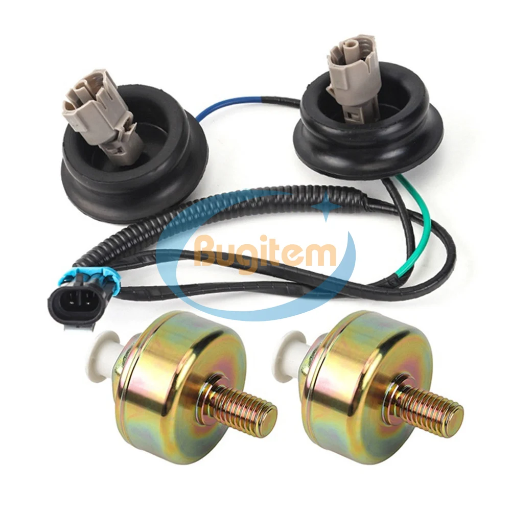 

Новый датчик детонации из 2 шт. с жгут проводов для Buick Cadillac Chevy GM LS1 LQ4 LQ9 6,0 5,3 5,7 12601822 12589867 10456603 запасные части