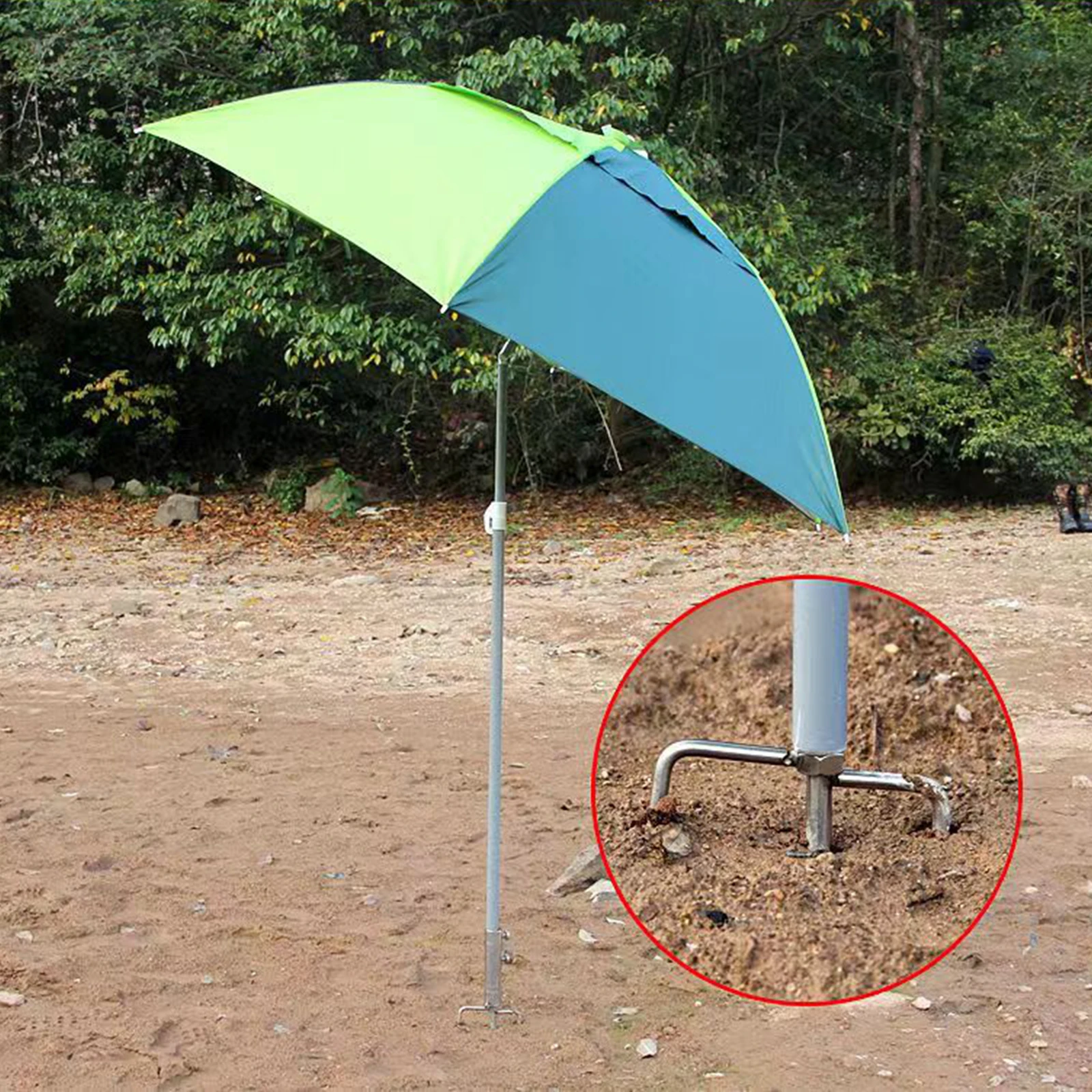 Umbrella Stand Holder Insert Parasol Base Mount Garden Lawn Patio Parasol Holder Anchor for Fishing Umbrella Garden