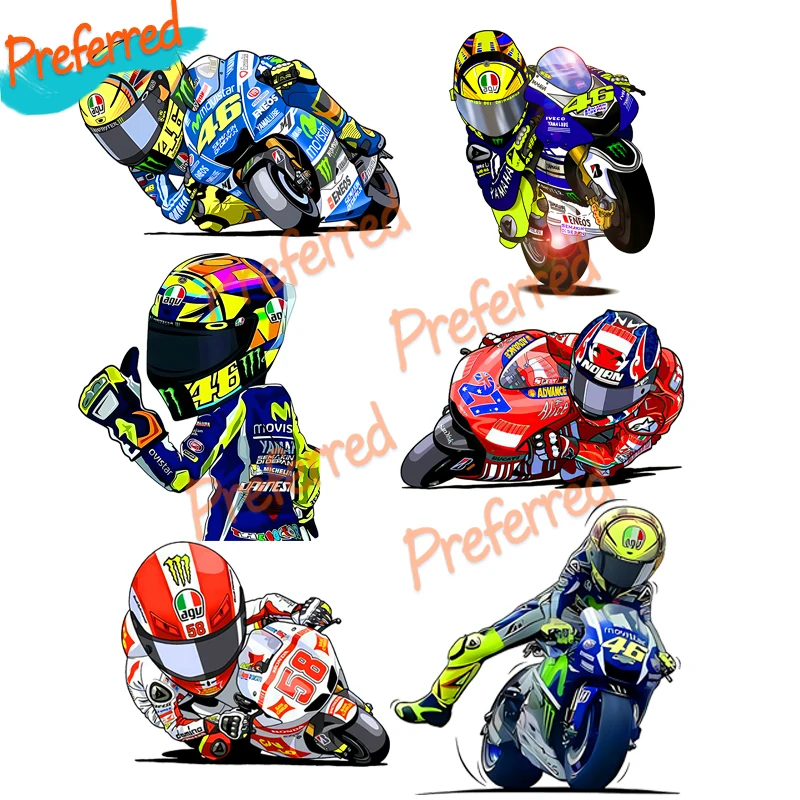 

Motorcycle Road Racer Anime Off-road Car Sticker Decal for Your All Cars Racing Laptop Locomotive Helmet Trunk Toolbox Bumper