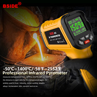 BSIDE Professional Infrared Thermometer Gun -50~1400℃ Handheld Digital Infrared Thermometer Non-Contact Laser Temperature Meter