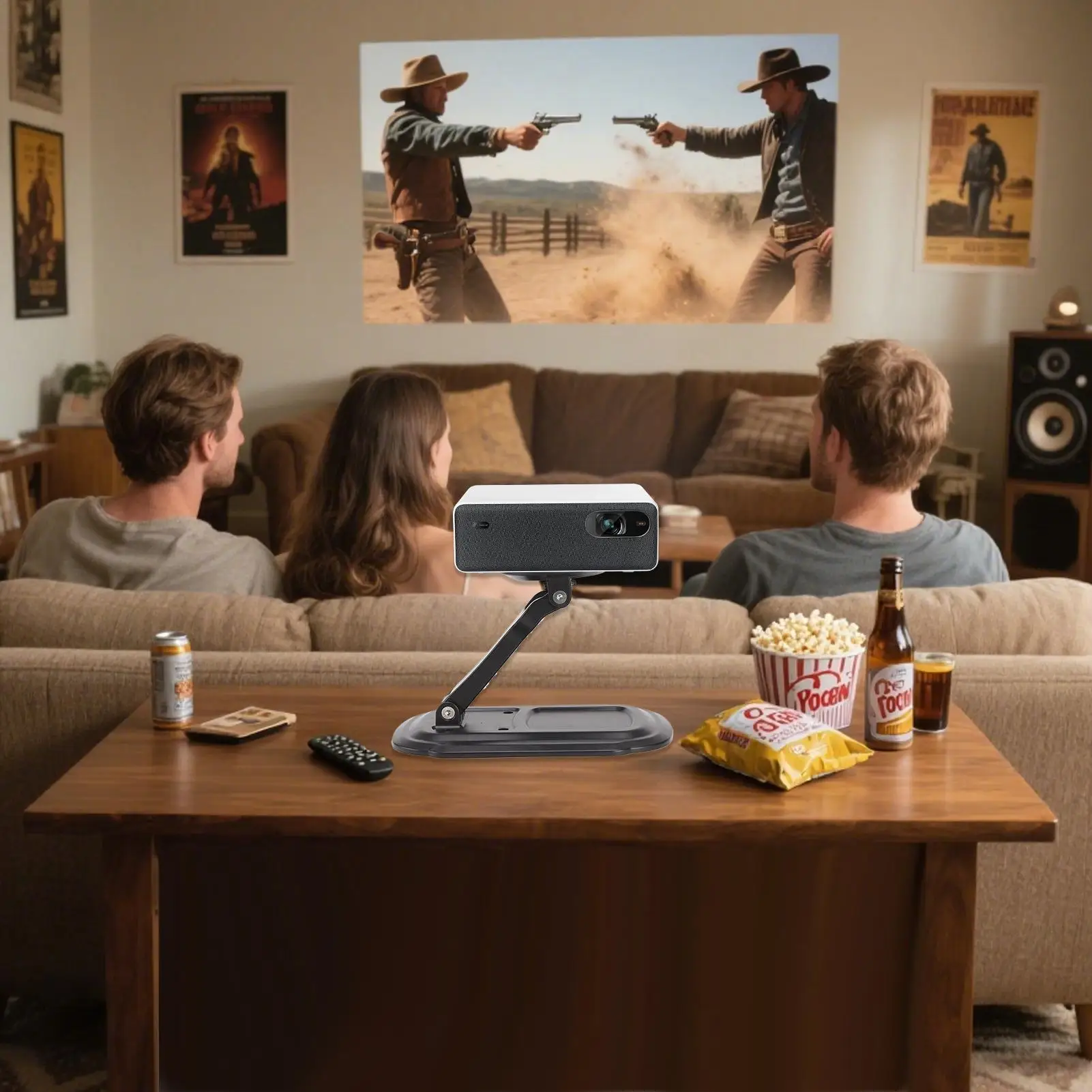 Подставка для крепления проектора Нескользящая вращающаяся настольная подставка для небольшого проектора Легкая конструкция Подставка для планшета