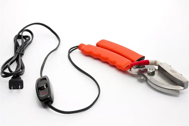 Bloodless Electric Heat Cutter Livestock Farming Thermal Cutting Scissors Tool