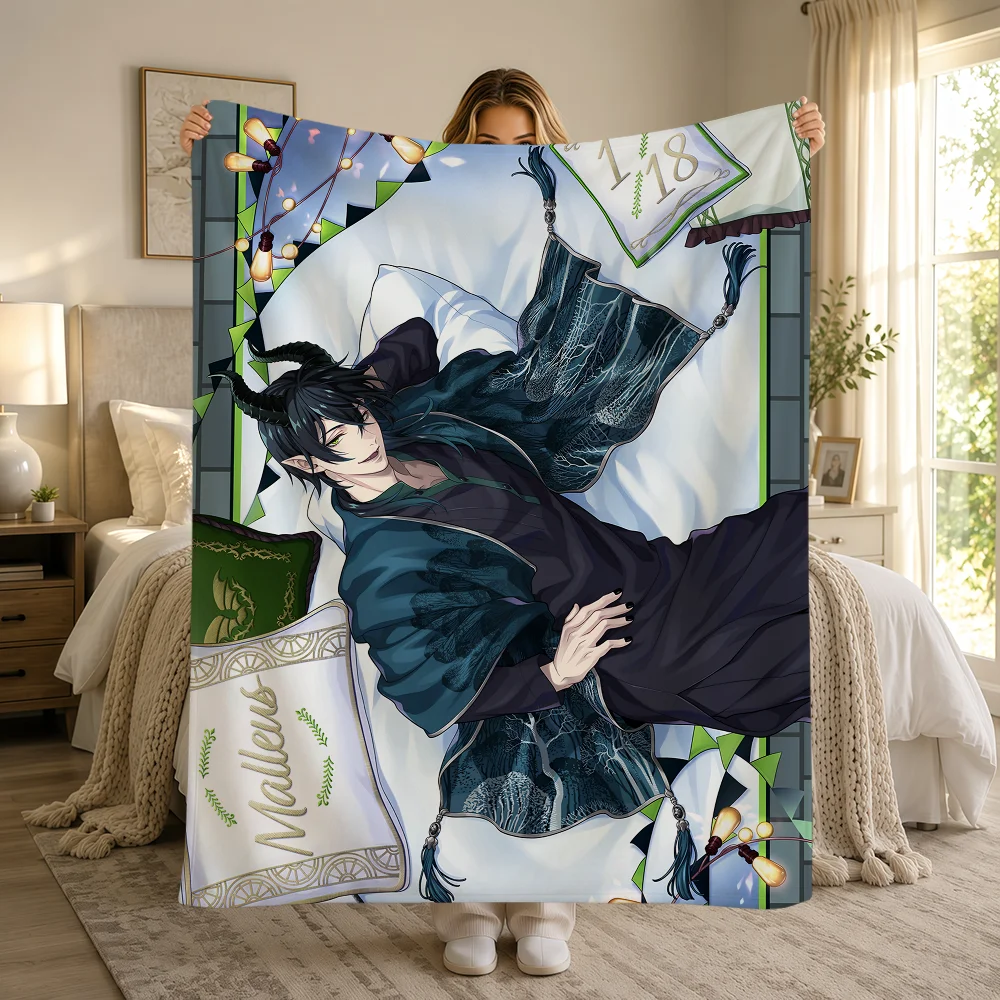 Card SSR T-Twisted Wonderland Ace Azul Cater Idia Warme Weiche Plüschdecke Sofa Wohnzimmer Nickerchen Zuhause Schlafzimmer Geschenk Flanell Hogar – Detail 23