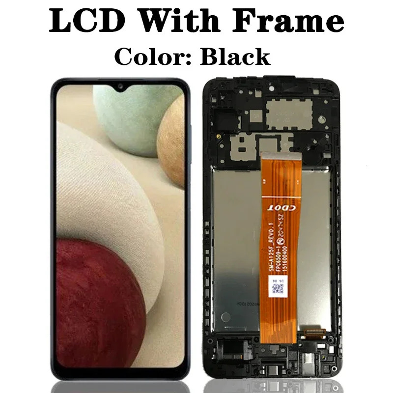 High Quality Screen A127 LCD Display For Samsung  A12 Nacho A12s LCD A127F SM-A127F LCD Display Touch Screen Digitizer