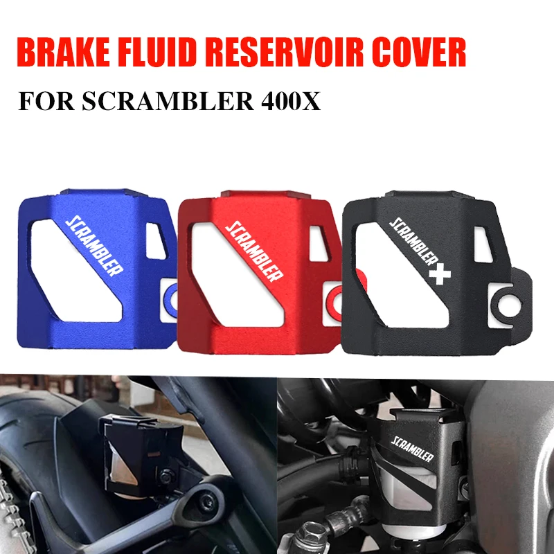 

Для Scrambler 400X400X2023 2024 2025 2026 задняя крышка резервуара тормозной жидкости защитная крышка