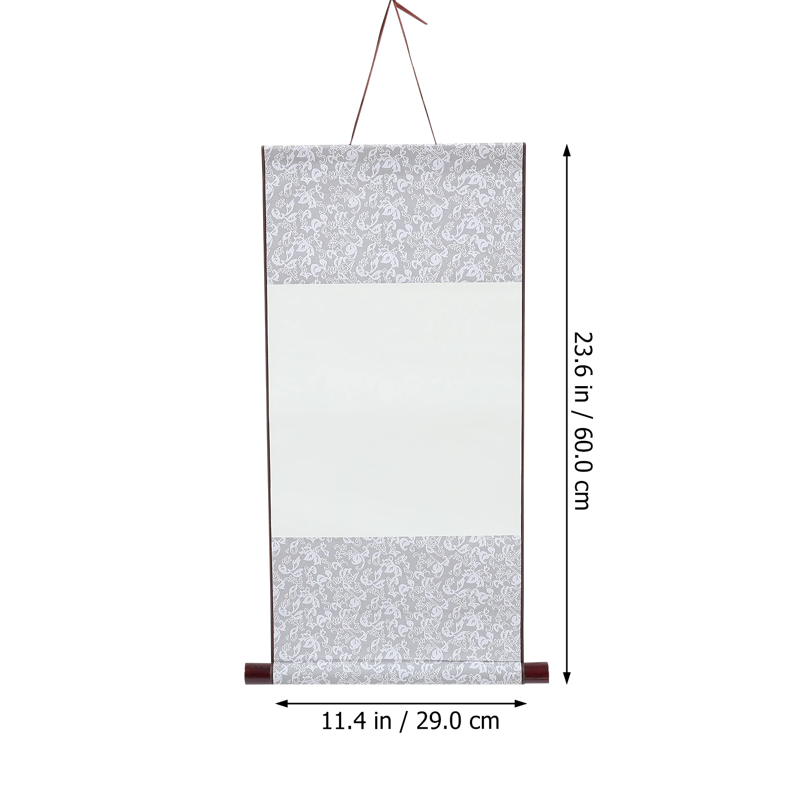 

2pcs Blank Chinese Hanging Painting For Brush Writing Calligraphy Practicing Lightweight Portable Art Painting Supplies Drawing