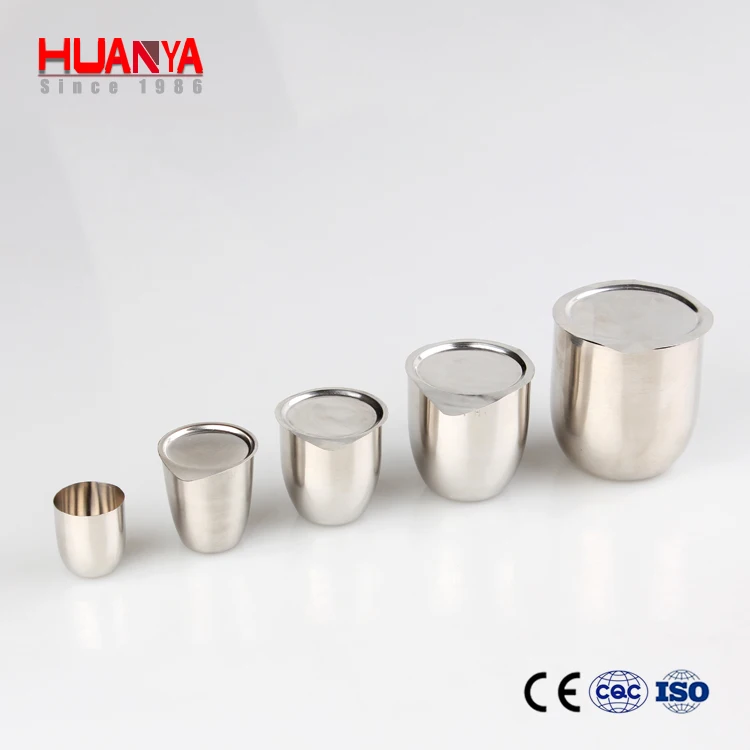 99.95% High Purity Pt crucible Capacity 50ml Platinum crucible for Laboratory use melting