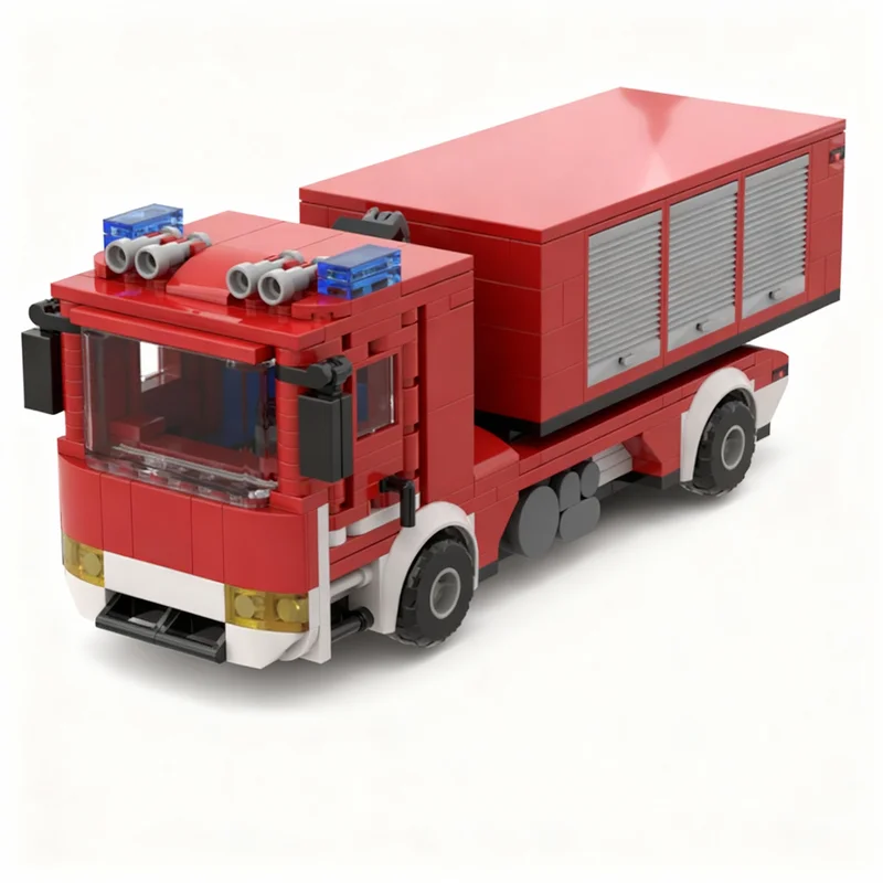 

483pcs MOC Feuerwehr WLF Freestyle Model Building Blocks Construction Toy Christmas Gifts DIY Creative Idea Education Assemble