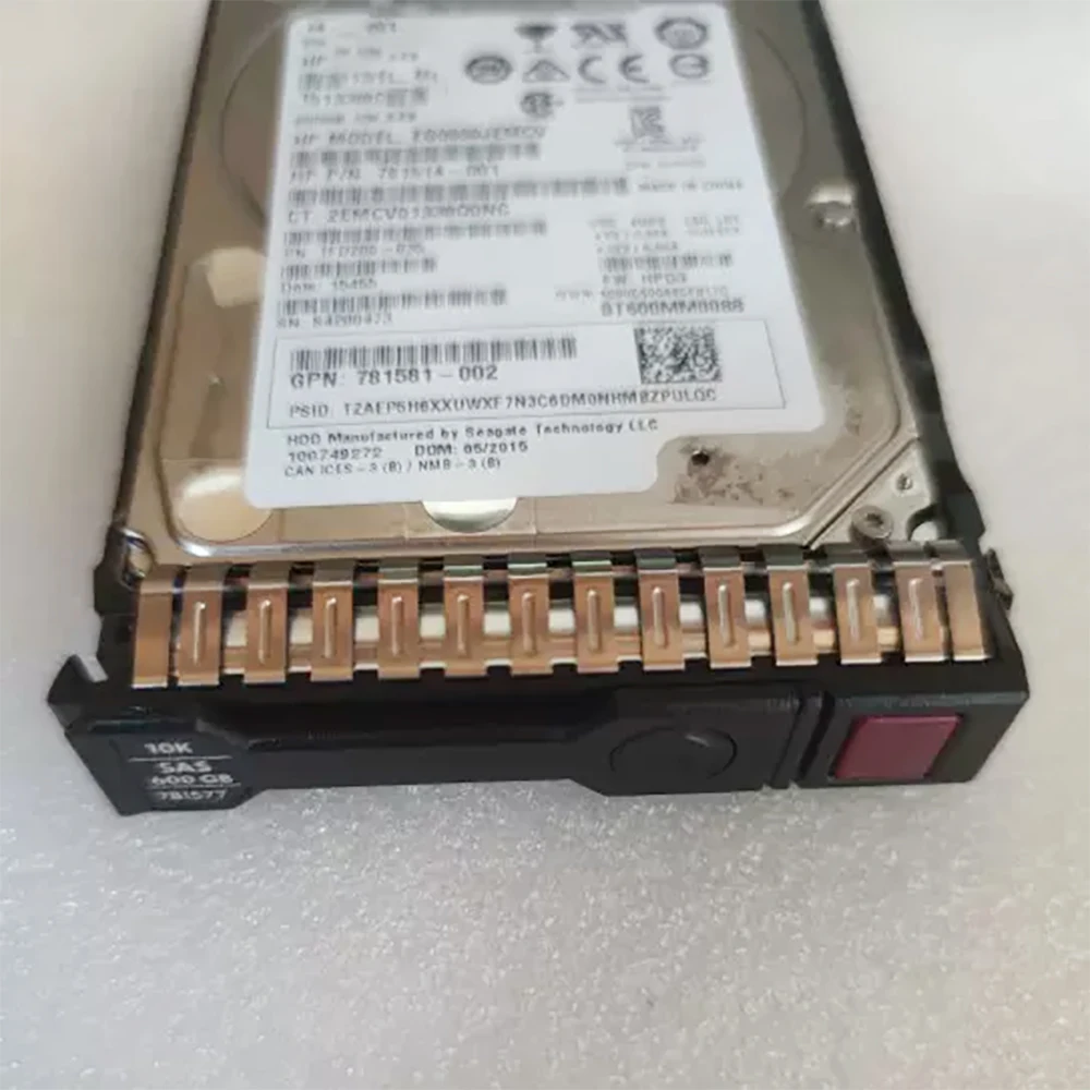 ل HP 781577 -001 781514 -001 600 جيجا بايت SAS 2.5 بوصة 10K 12G Gen9 HDD