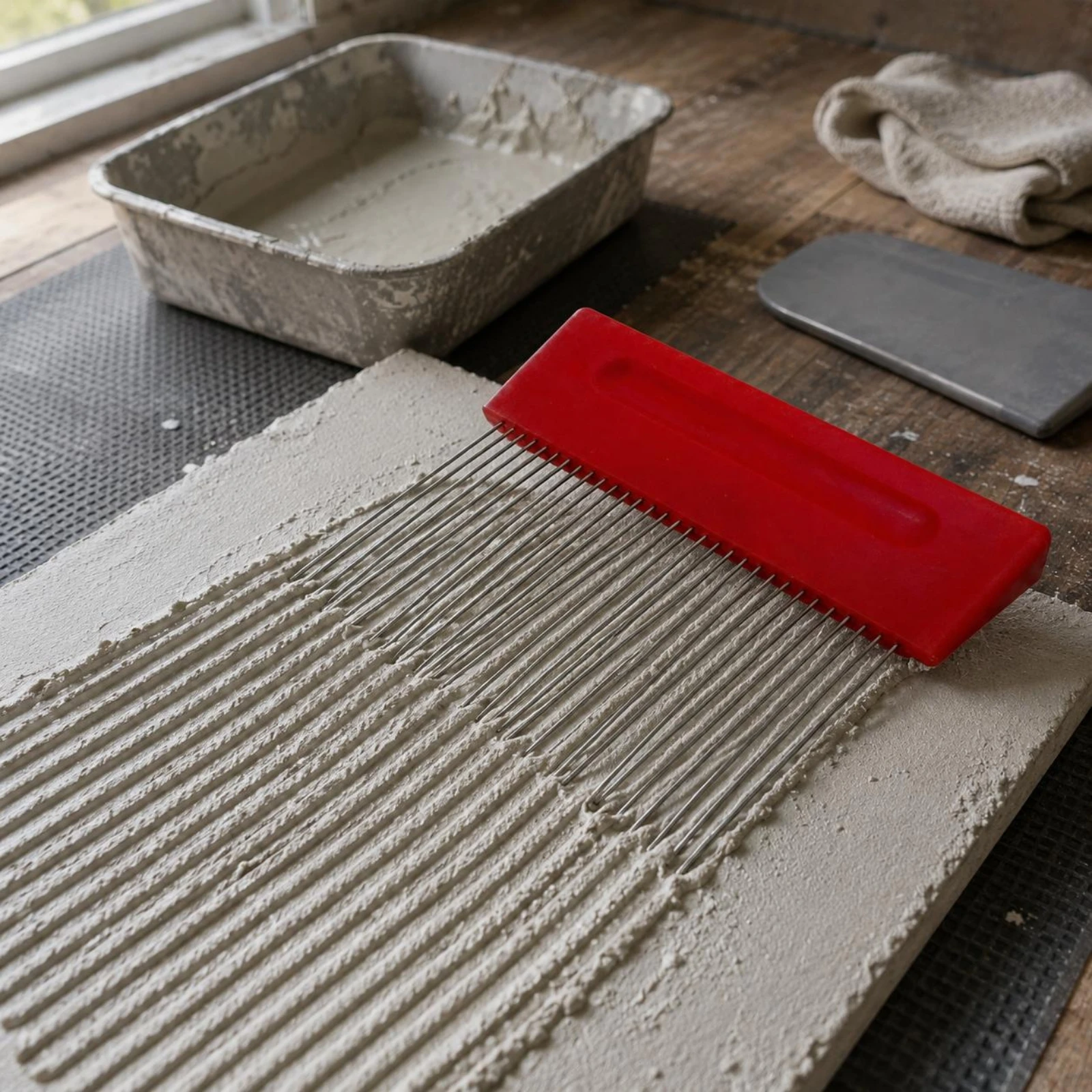 

Toothed Plaster Comb Metal Teeth Fine-Toothed Texture Tool Texturing Comb Textured Surface Art Supply Multiple Line Widths