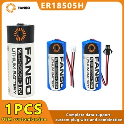 FANSO ER18505H 3.6V A Primary Lithium Batteries for Intelligent Instrument Heat Meter Temperature Controller GPS Locator
