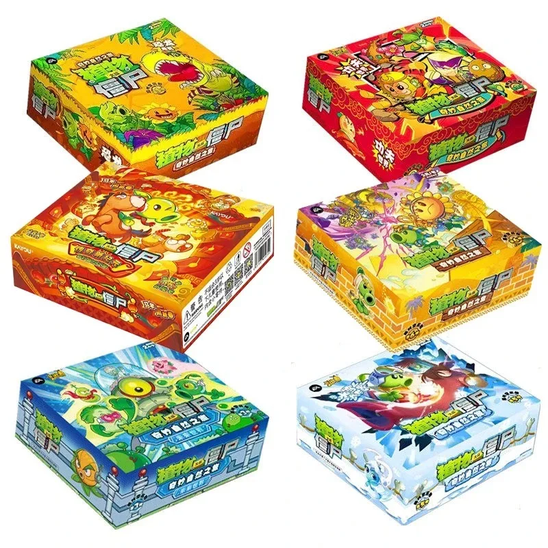 

Plants vs. Zombies Official Kayou Trading Cards Booster Box Collection Multiple Series Rare Foil Collectible Cards TCG CCG Card