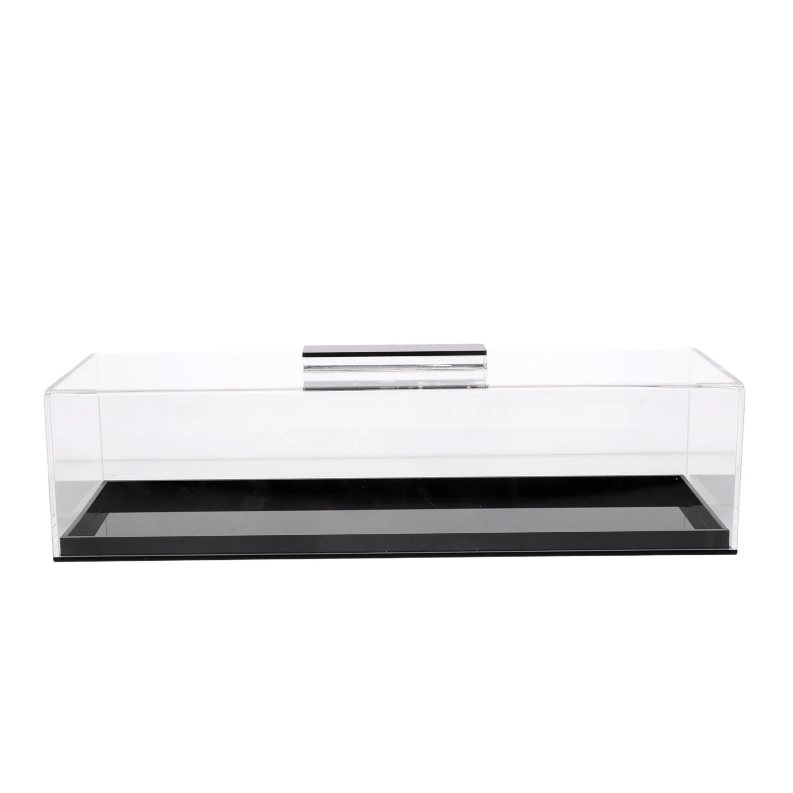 

Clear Acrylic Bread Holder With Cover Space-Saving Rectangular Cake Carrier For Parties Elegant Display For Desserts Charcuterie