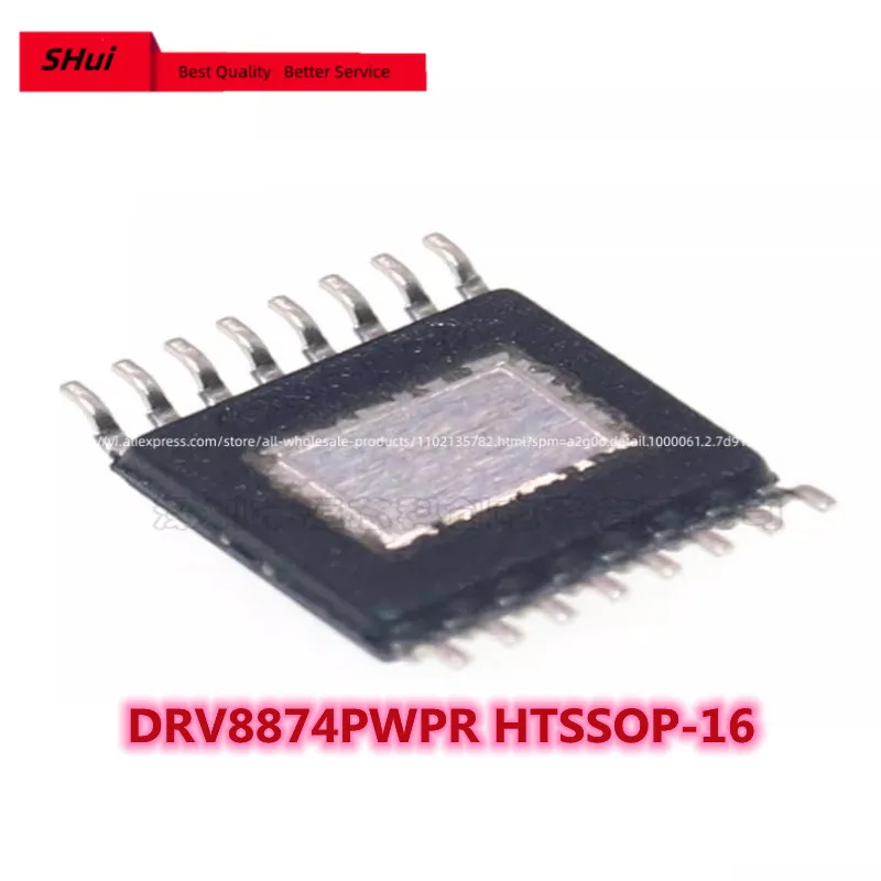 10PCS Original DRV8874PWPR HTSSOP-16 Brush DC Motor Driver Chip 4.5V~37V