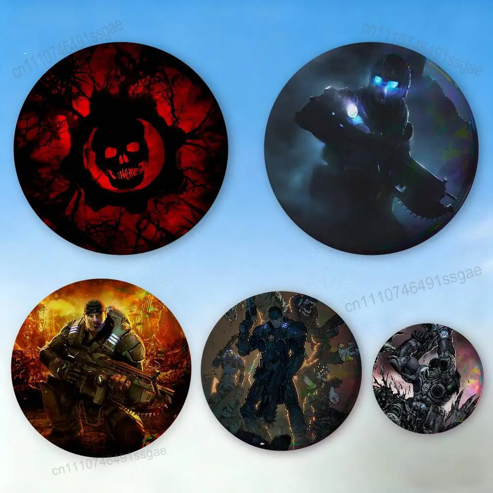

Game G-Gears of W-War Badges,Cartoon,Art, Brooches, Pins, Tin Props, Christmas Gifts, Birthday Gifts
