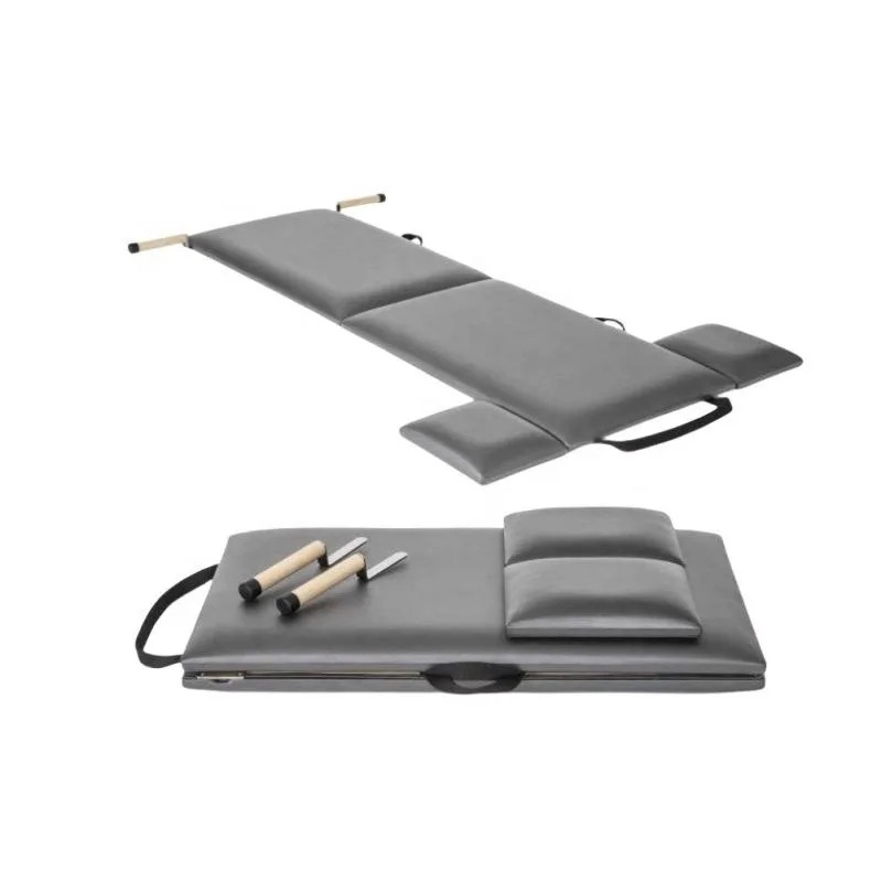 

Pilates Low Folding Mat Pilates Mat Work Leather Foldable Mat