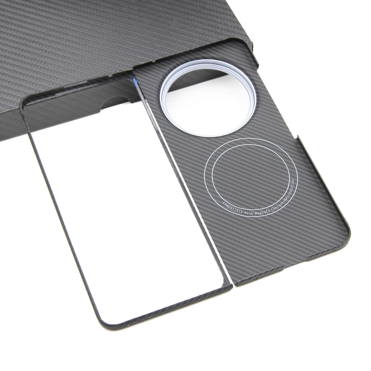 

ZXKE True Fiber Case For Vivo X Fold6 Shell ultralight ultra-thin aramid fiber phone case protective case