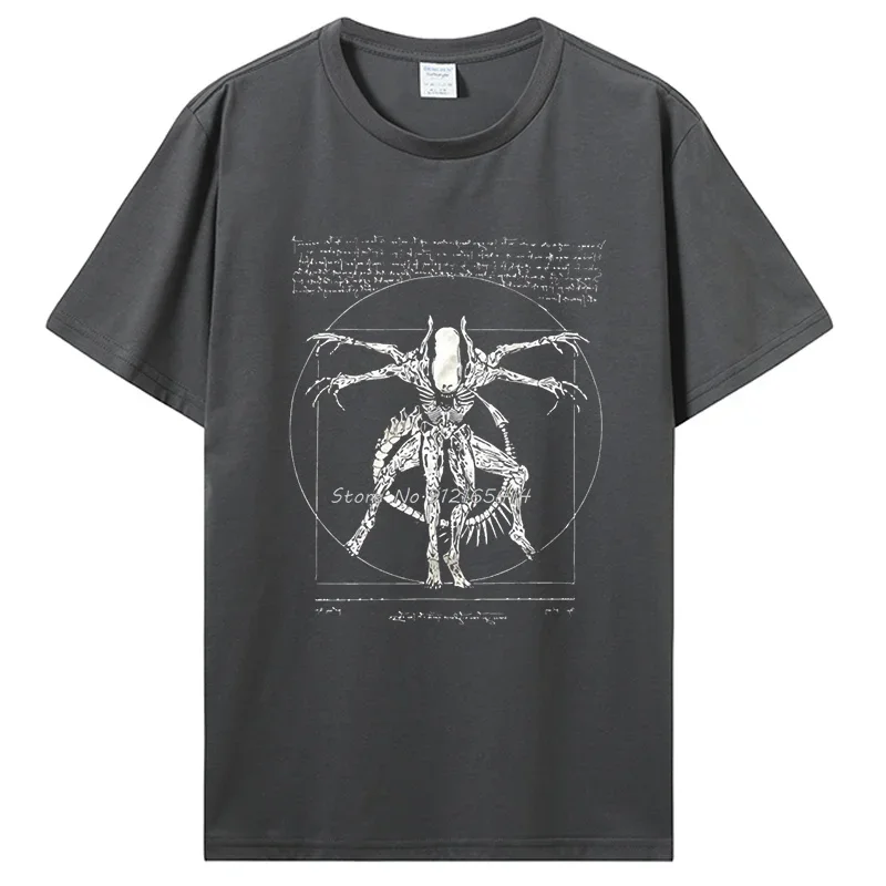 2019 Brand Tshirt Homme Tees Cool Stuff For Teenagers Da Vinci Alien Gamer Gifts For Men Streetwear manga vintage anime clothes