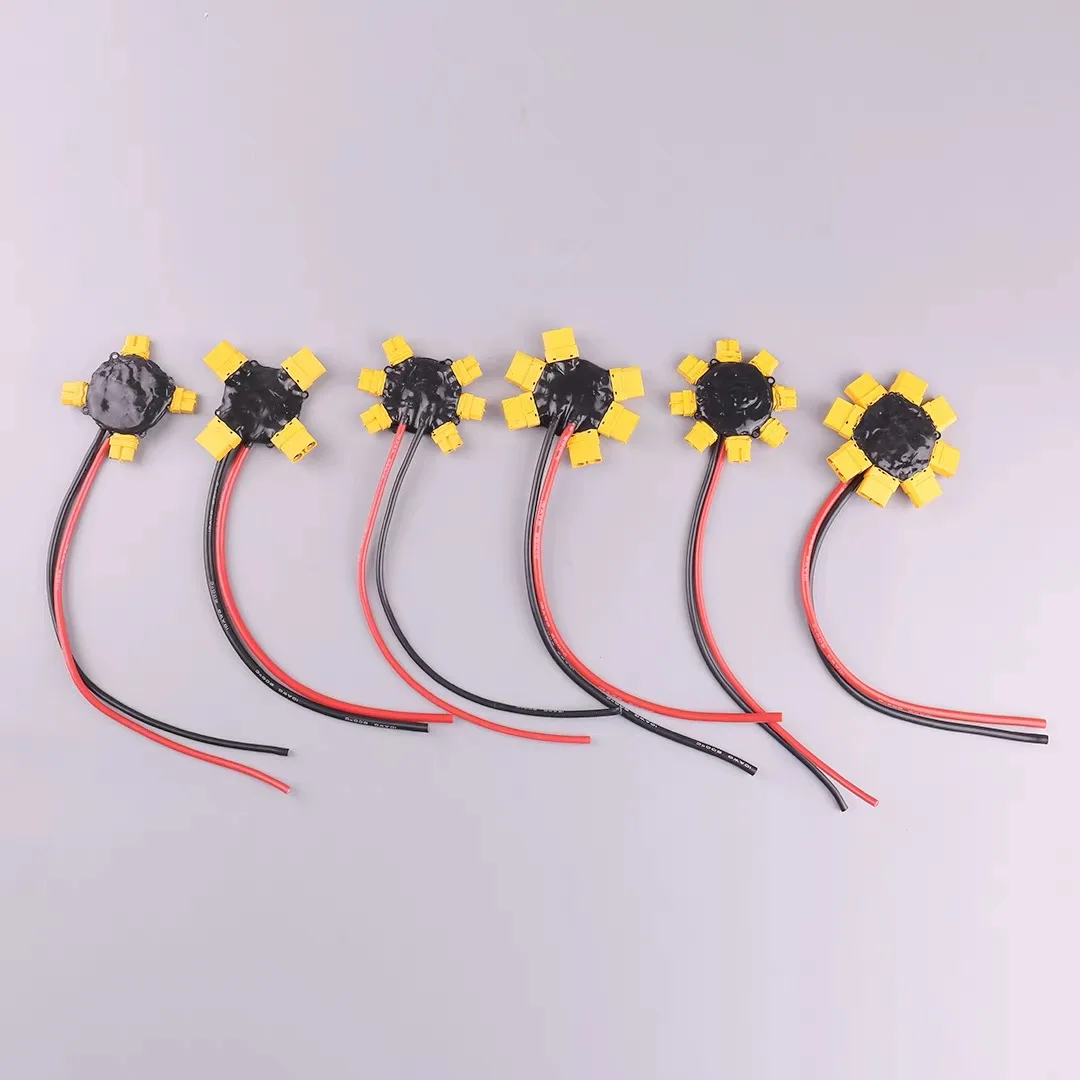 

For High Current Power Distribution Board V1 Pre-welded for Agricultural Drone 4 6 8 Axis Multi-rotor Aircraft