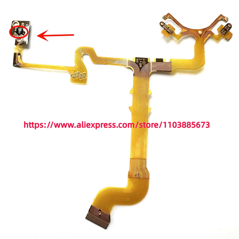 NEW Lens Focus Anti-shake Flex Cable For Canon EF-M 15-45mm 15-45 mm f/3.5-6.3 IS STM Repair Part With Sensor