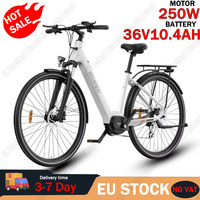 ONESPORT OT07 Electric Bike 250W Powerful Motor 36V10.4Ah Lithium Battery City Commuting E-Bike 27.5 Inch Tire Electric Bicycle