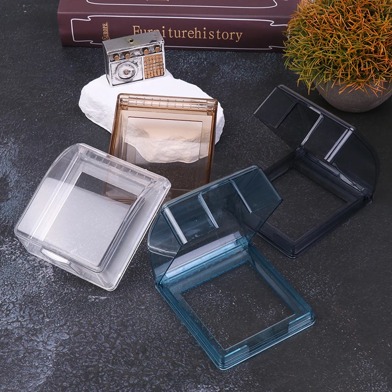 86 Type Switch Protection Box Plastic Waterproof Power Outlet Splash Box Socket Protector Home Improvement Child Protection Box